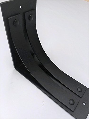 One 8"x10" Iron support for Mantel, Shelving, Granite, Stone, Rock, Marble counter top, Decorative, Very heavy Duty, 4" Wide, Free Shipping