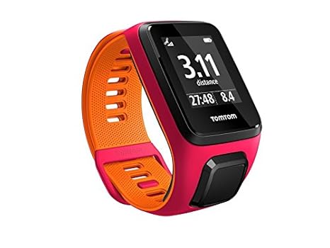 TomTom Runner 3 GPS-Sportuhr  (Routenfunktion, Multisport-Modus, 24/7 Aktivitäts-Tracking)