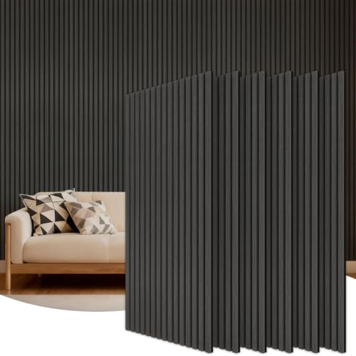 TONOR Holz-Wandpaneele für Innenwand-Deko – 6er-Pack, 120 × 60 cm