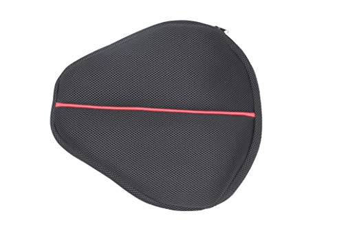 image for Wehope Larger Sport Motorcycle Cruiser Seat Air Cushion Pad for Comfor