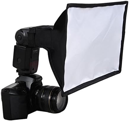 WINOTAR 20x30cm 12x8" Portable SpeedLight Flash Diffuser Soft Box For Canon Nikon Sony Minolta Viltrox Yongnuo Shanny Pixel Triopo Oloong