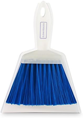 Clean Piggies Dirty Cubicle Grime Broom &amp; Dirt Collector Home Kitchen Bathroom Bedroom Laundry Garage Car Garden Tools Office Chair Desk Filing Cabinet Smooth Textured Rough Surfaces Small Spaces
