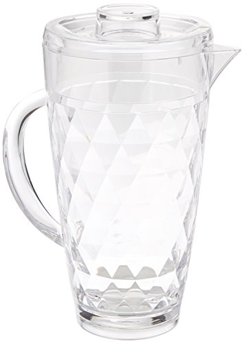 Prodyne Acrylic Diamond-Cut 70 oz. Pitcher with Lid Prodyne Acrylic Diamond-Cut 70 oz. Pitcher with Lid