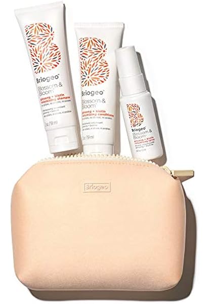 Amazon Com Briogeo Volumizing Hair Care Travel Kit Provide Immediate Volume And Long Term Benefits For Thicker And More Voluminous Hair Cruelty Free And Paraben Free Choose Your Travel Kit Blossom