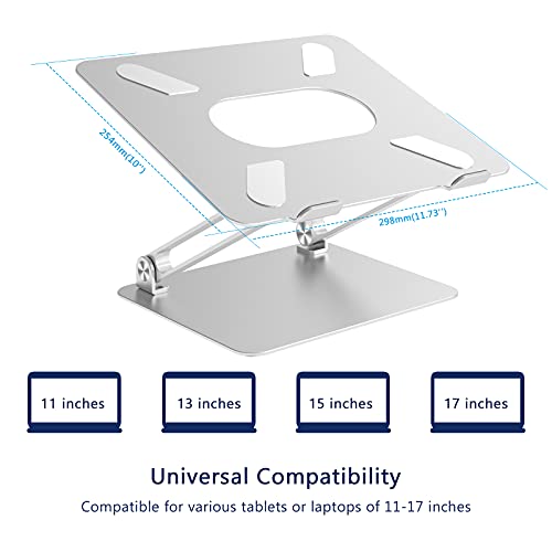 EPN Laptop Stand, Ergonomic Aluminium Alloy Computer Riser Adjustable