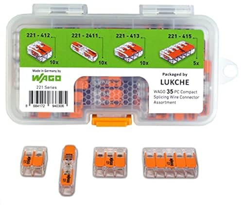 221-412 Lever Nuts - 2 Conductor