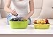 Salad Bowl Set to Hold Fruits, Salads and More. Two-Piece Salad Bowl/Fruit Bowl/Serving Bowl Set. Small and Large Bowl Included. Colors Green + Yellow