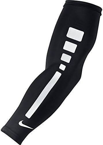 Amazon.com : Nike PRO Combat Elite Sleeve (White/Black/Black