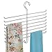iDesign Steel 8-Rod Spine Hanging Closet Organizer, The Classico Collection - 12.6