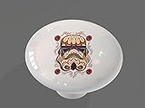 Sugar Skull Trooper High Gloss Ceramic Drawer Knob