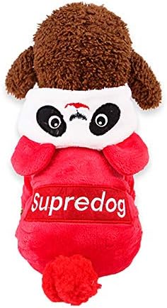 〔☀ㄥ☀〕Pet Cat Dog Sweater, Small Pet Dog Clothes Panda Shape Costume Puppy Cotton T-Shirt Dog Hoodies Jumpers