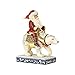 Enesco Jim Shore Heartwood Creek Santa Riding Polar Bear