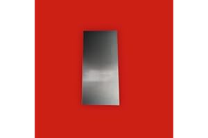 Metoro 16-Gauge Mild 12" x 6" CRS Steel Sheet - Formable, Weldable, Magnetic, Smooth Surface - Industrial-Grade Metal Plate for DIY Projects, Fabrication, and More. (1, .060 x 12 x 6)