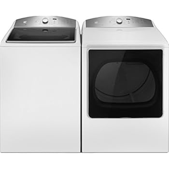 Kenmore 5.3 cu. ft. Top-Load Washer & Electric Dryer Bundle in White, includes delivery and hookup