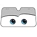 Disney Cars Auto Car Windshield Block Sun Shade Gray Color