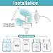 Maymom Wide Neck Pump Parts for Spectra S1/S2 Pumps; Incl Wide Mouth Flanges; Not Original Spectra Flange; Replaces Spectra Shield (32 mm Extra Extra Large Flanges)