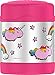 THERMOS FUNTAINER 10 Ounce Stainless Steel Vacuum Insulated Kids Food Jar, Unicorn
