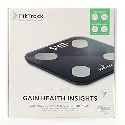 FitTrack Dara Smart BMI Digital Scale - Measure