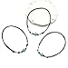 Single Cultured Freshwater Pearl Turquoise Turtle Choker Necklace for Women Adjustable Jewelry Black