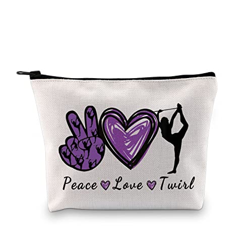 JXGZSO Baton Twirling Gift Peace Love Twirl