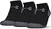 Under Armour Adult Elevated Performance No Show Socks, 3-Pairs, Black Marl/Graphite, Large