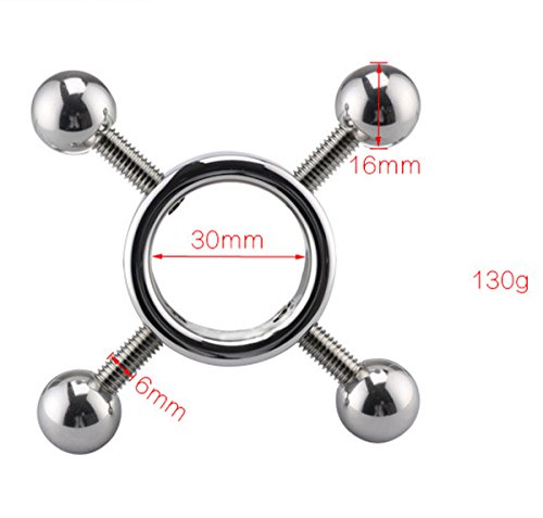 One Pair Heavy Clip on Non-Pierce No Pierce Fake Nipplering Shields with Screw Adjustable Circle