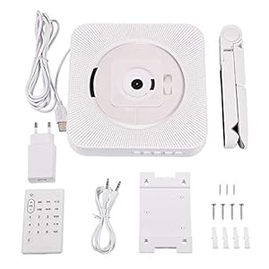 Radio Cd-speler Cd-speler Bluetooth Wandmontage FM-radio met cd-speler, duurzame cd-speler Draagbare cd-spelers voor…