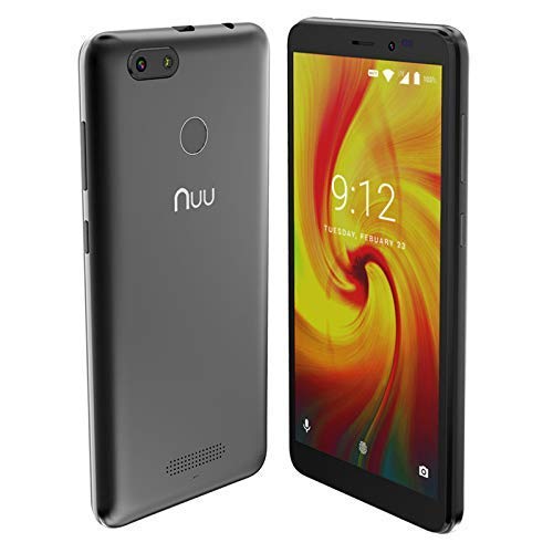 NUU Mobile A5L Unlocked Smartphone - 16GB - Grey - US Warranty