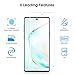[4 Pack] OMOTON Screen Protector for Samsung Galaxy Note 10 - Flexible High Definition TPU Film for Samsung Galaxy Note 10 2019 Released [6.3 Inch]