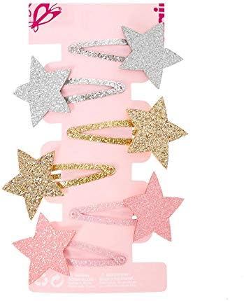 Maasha Store Hair Clips for Kids Girls Infant Hairpin Party Hair Clip Set Hair Accessories for Kids Girls- Set of 3