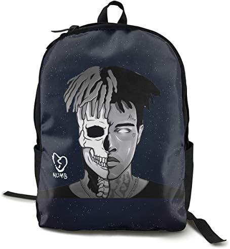 Molimine Xxxtentacion Men Women Canvas Backpack Fashion School Bag Casual Travel Backpack
