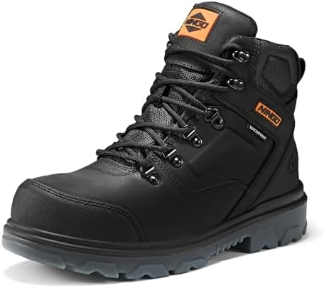 Amazon.com: Northside Mens Axson Mid Toe Waterproof Work Boots