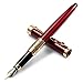 erofa REGAL Dragon & Phoenix Collection Fountain Pen Red Color, Classic Design, Medium Nib Gift Box Set & Ink Refill Converter