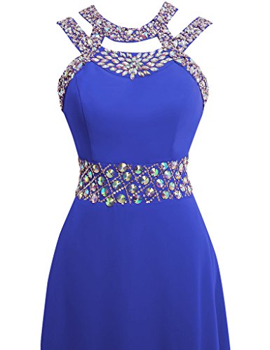 Jaeden Womens Perfect Beaded Chiffon Bridesmaid Prom Dress Formal Evening |  Desertcart Guyana
