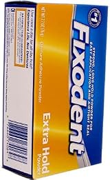 Fixodent Extra Hold Denture Adhesive Powder 2.7 oz 76 g view 5