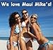 MAUI MIKE'S Best Tasting Lip Balm STRAWBERRY (4 PACK) Contains Aloe Vera,Vitamin E and Beeswax. Glides on Smooth Like the Perfect Wave. Great for Chapped Lips. Non Waxy.