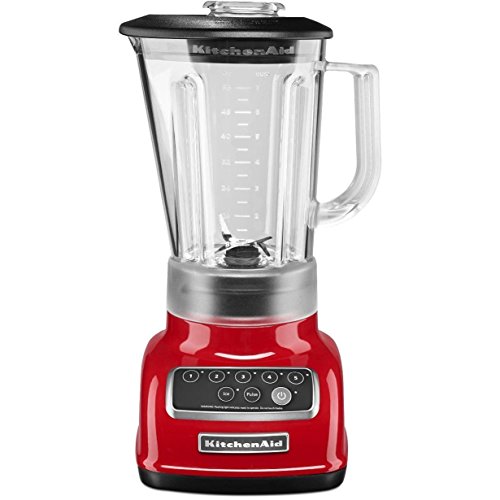 KitchenAid 5-Speed Blender RRKSB1570ER, 56-Ounce, Empire Red (Certified Refurbished)