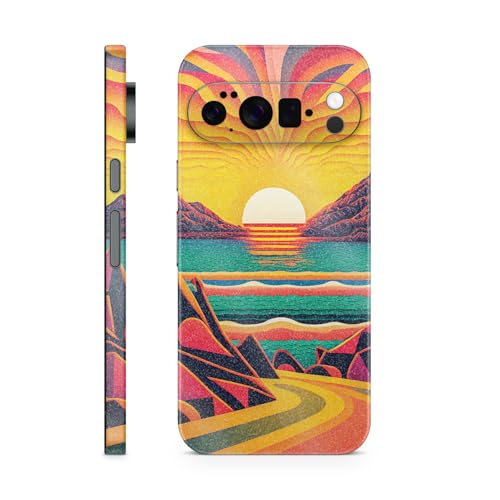 Glossy Glitter Phone Skin Compatible with Google Pixel 10 Pro - Surreal Journey…
