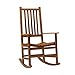Coaster Home Furnishings Wood Rocker Arm Chair Warm Brown, 35