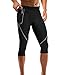 Men Neoprene Slimming Pants for Weight Loss Hot Thermo Sauna Sweat Capri Fitness Workout Body Shaper