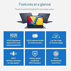 ASUS Daily Vivobook Laptop, 14" FHD Display, Intel