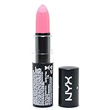 1 NYX ROUND MATTE LIPSTICK MLS04 PALE PINK / LIGHT BLUE TONED PINK + FREE EARRING
