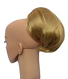 New Style Short Pony Rabbits Tail 'tuft' Clip In Hair Extension (Honey Blonde) Synthetic