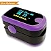 HOUDELL Accurate SpO2 Pulse Oximeter Fingertip Blood Oxygen Monitor - Portable Finger Oxygen Saturation Monitor with Rotatable OLED, Lanyard Included