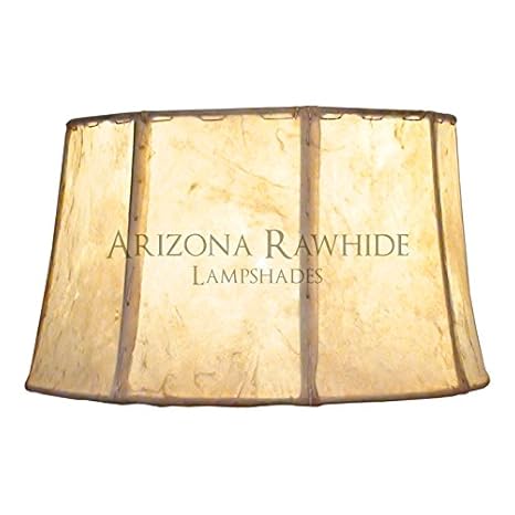 Rawhide Lamp Shade 7 H X 13 W 11 W Top Off White Amazon Com