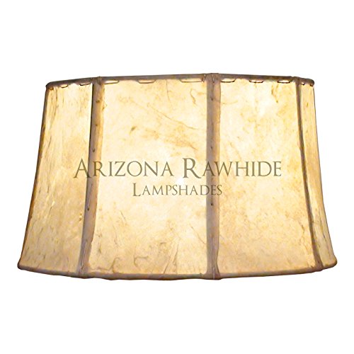 Rawhide Lamp Shade 7 H X 13 W 11 W Top Off White Amazon Com