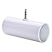 Chiak Portable Mini 3.5mm Speaker Small White Stereo Speaker for Smartphone Moblie Phone MP3 MP4 Player Tablet PC Computer Notebook Laptop Promotional Gift