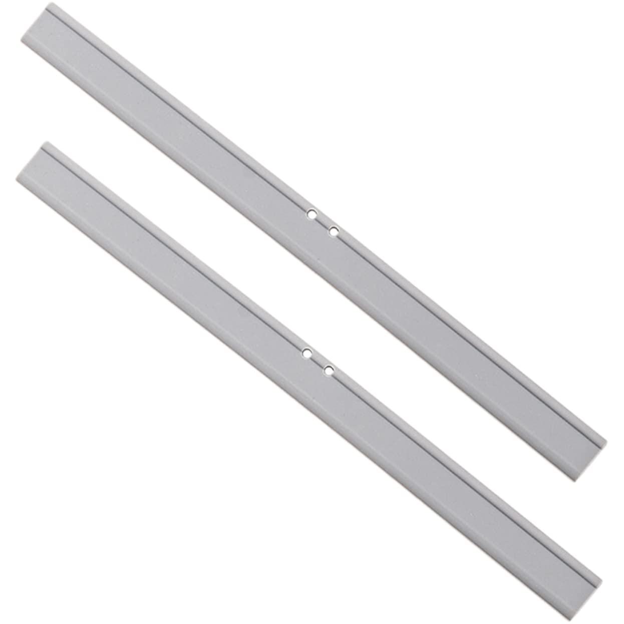 Healeved Window Squeegee Replacement Strips 10 Inch Soft Rubber Wiper Glue Strips for Glass Cleaning Tool Household Window Wiper Part Set of 2