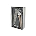 Deejo Ultra-light folding pocket knife with belt clip - Version Juniper 37g - Fine and sharp blade - Art Nouveau motif - Stainless steel - Elegant and modern design
