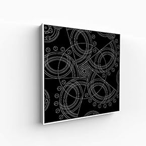 Canvas Wall Art for Living Room, Bedroom Silence Framed Canvas Prints for Home Decoration Ready to Hang - 16x16 inches